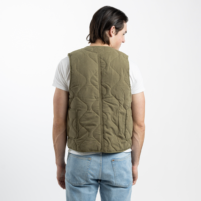 Olive Drab Unisex Quilted Vest