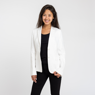 Women's Black Scoop-Neck Tee