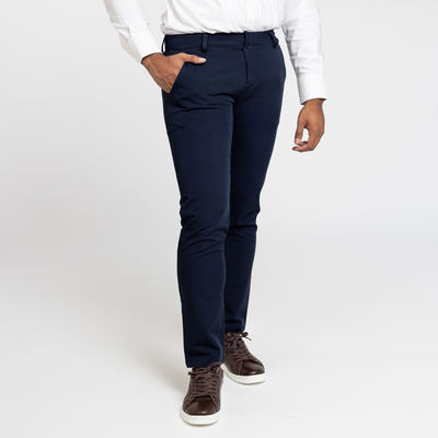 Men's Navy Tech Trouser