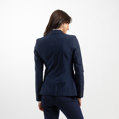 Women's Navy Tech Blazer