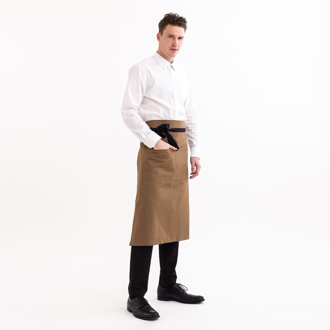 Coyote Herringbone Bistro Apron