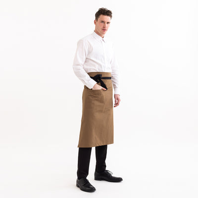 Coyote Herringbone Bistro Apron