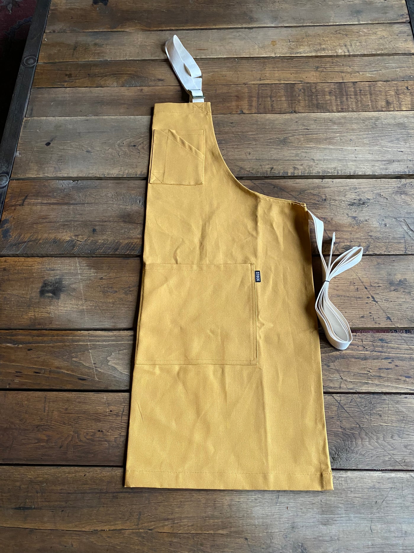 Gold Duck Bib Apron