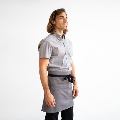 Heather Gray Waist Apron