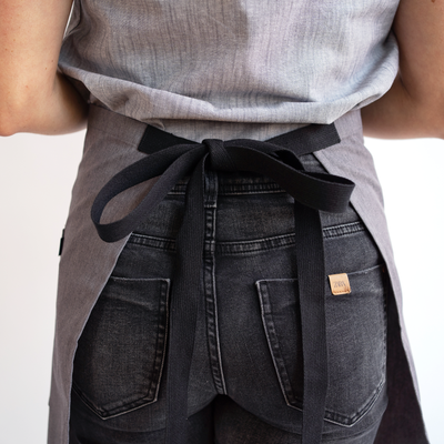 Heather Gray Waist Apron