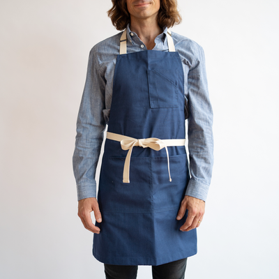 Men's Blue Stretch Service Chambray