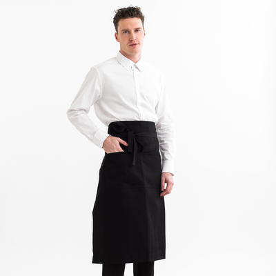 Black Twill Bistro Apron