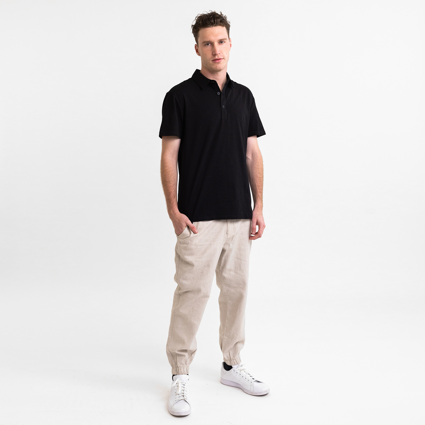 Men's Linen Blend Jogger