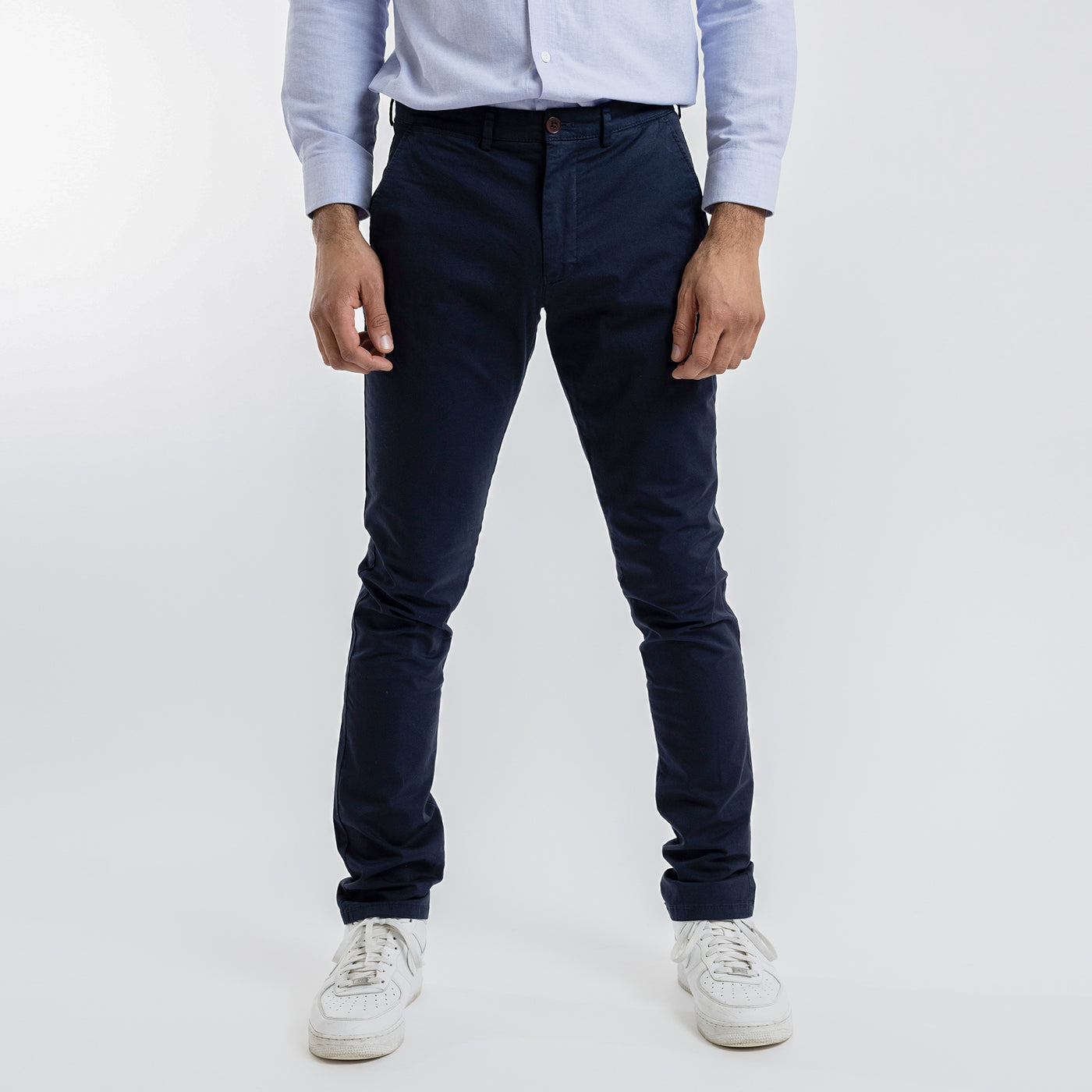 Men's Navy Stretch Service Chino