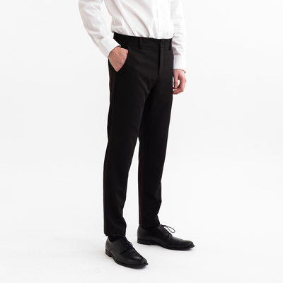 Men's Black Tech Trouser