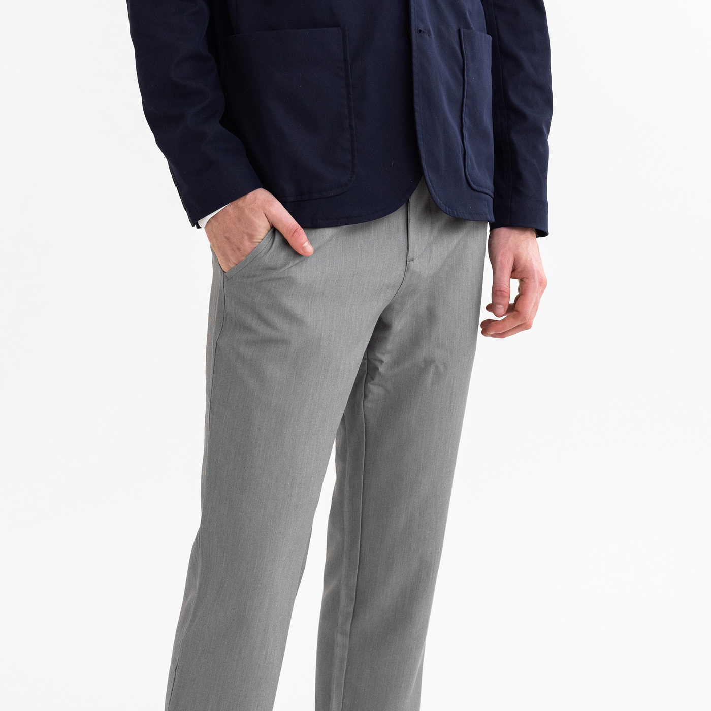 Men's Gray Tech Trouser
