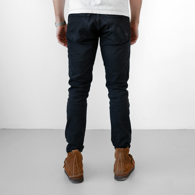 Men's Black Stretch Service Jeans