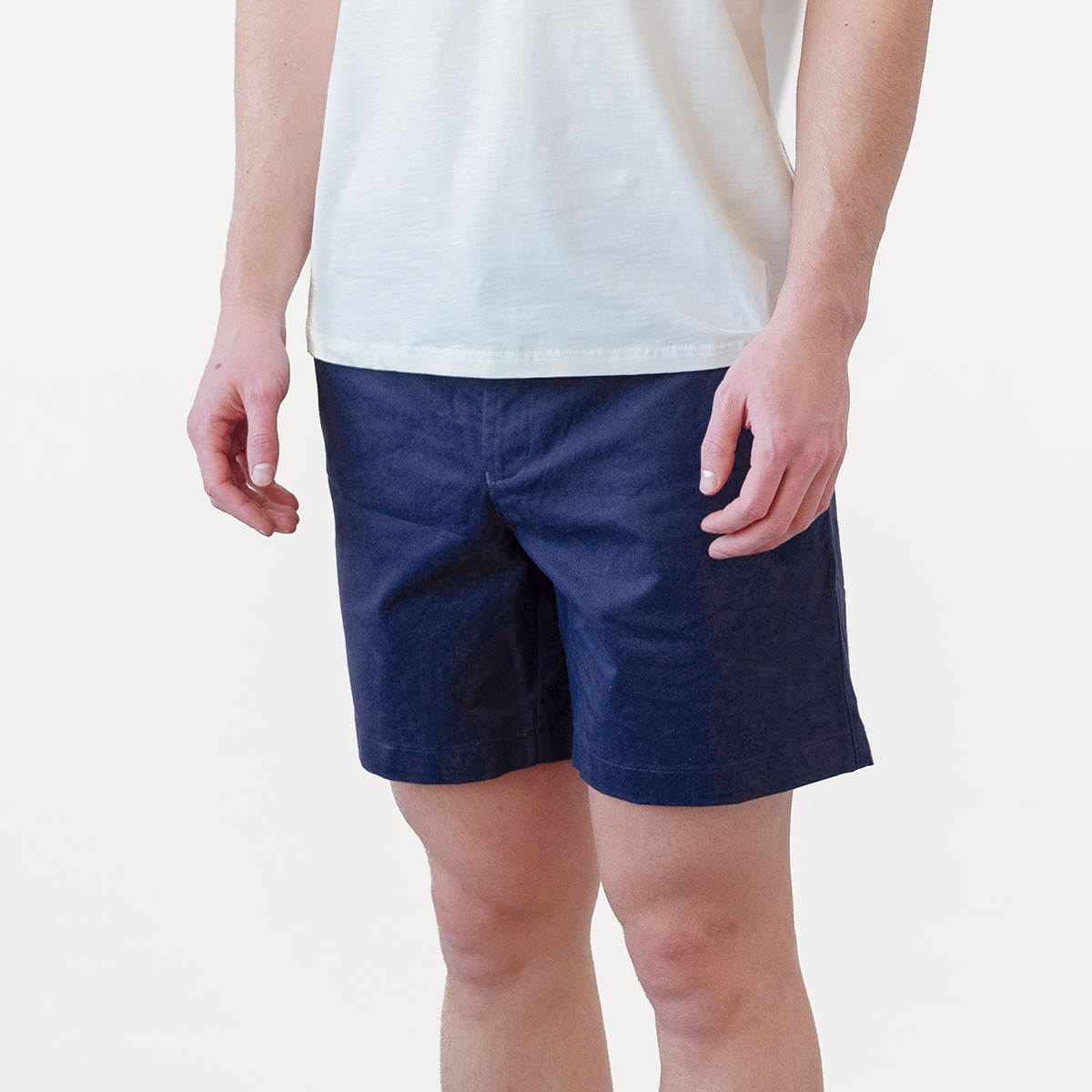 Men's Navy Twill Short