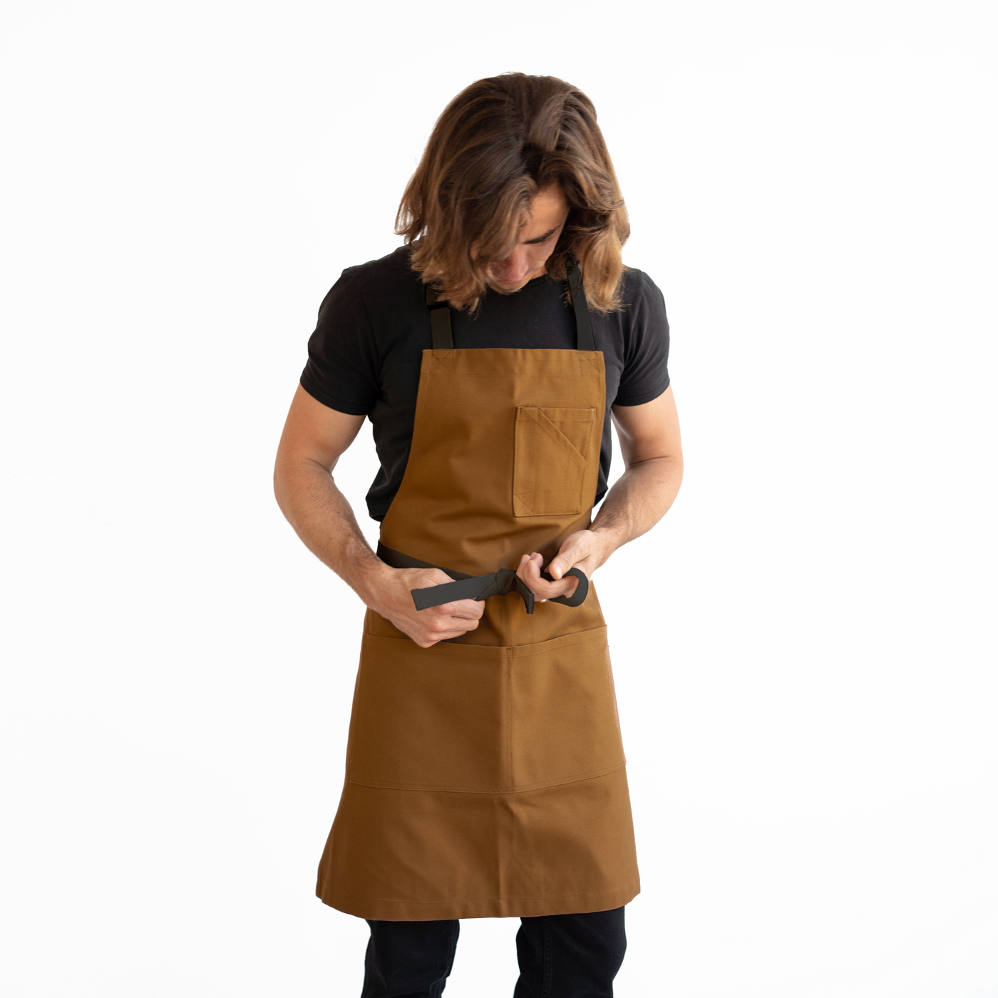 Ranch Tan Stock Apron