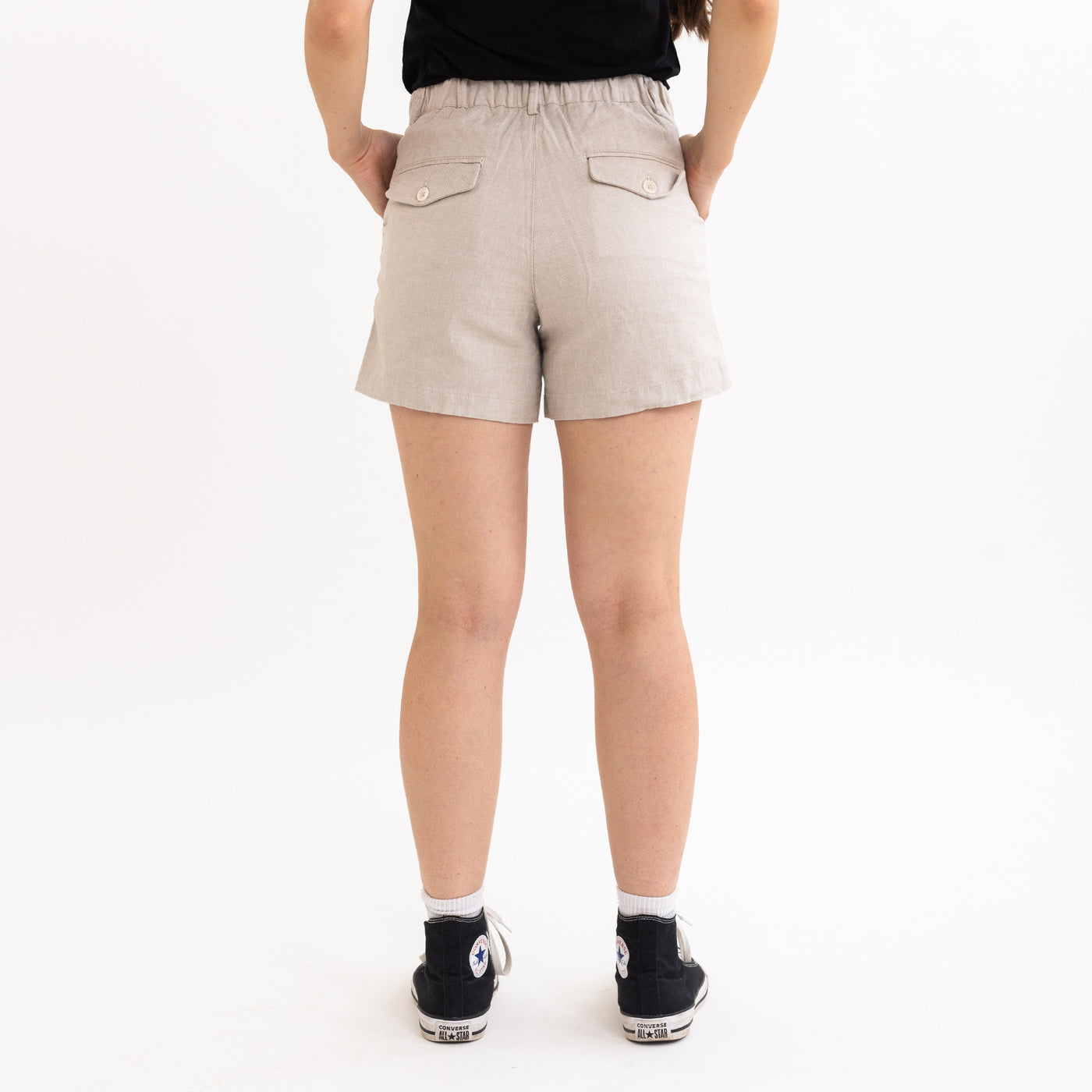 Women's Linen Blend Shorts