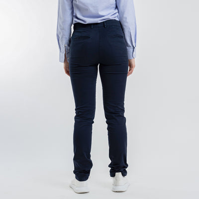 Women's Navy Stretch Service Chino