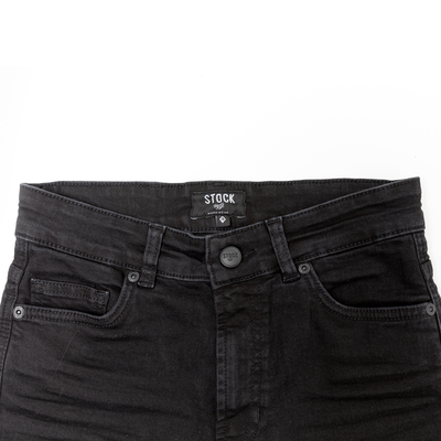 Women's Black Stretch Service Jeans