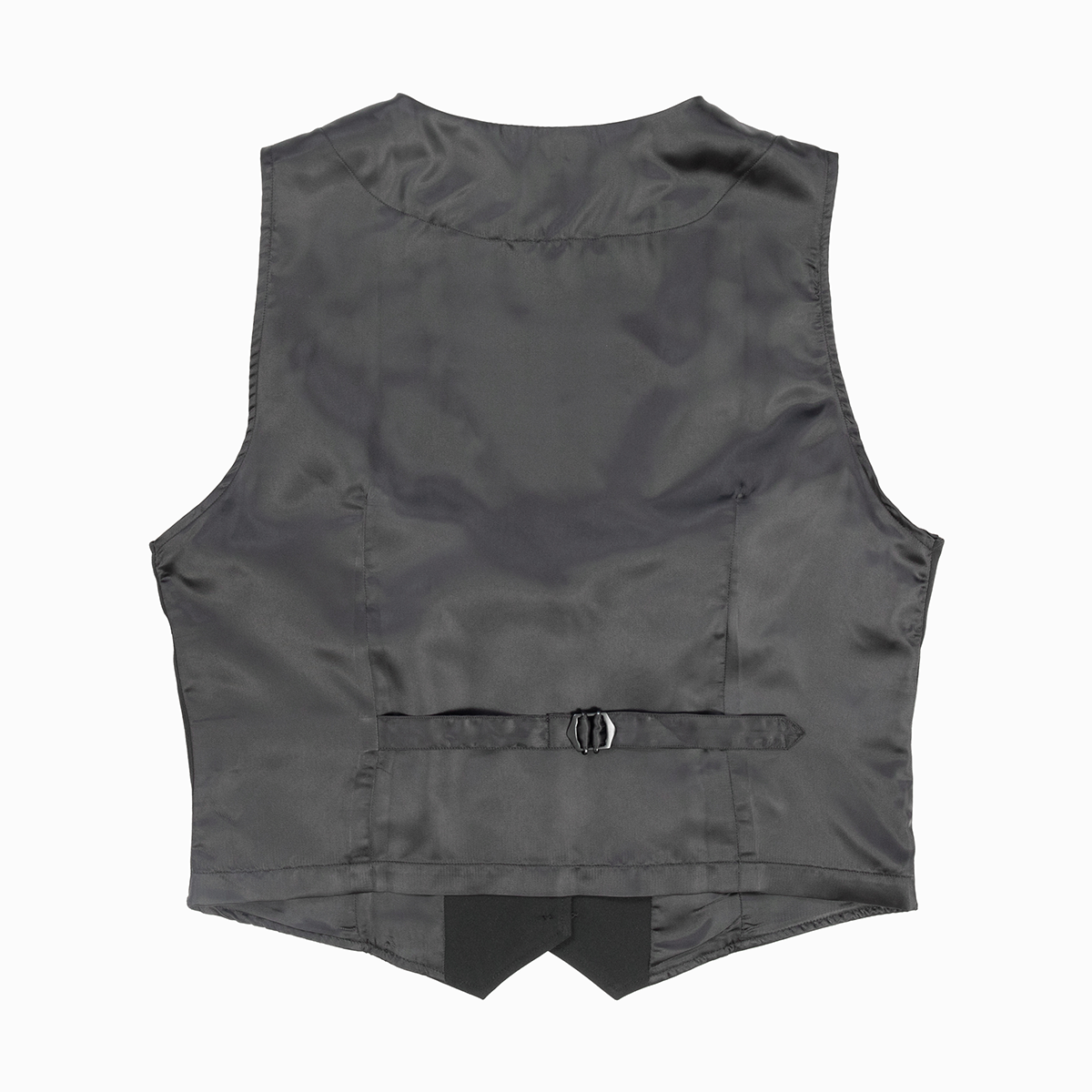 Women's Single Breasted Black Vest