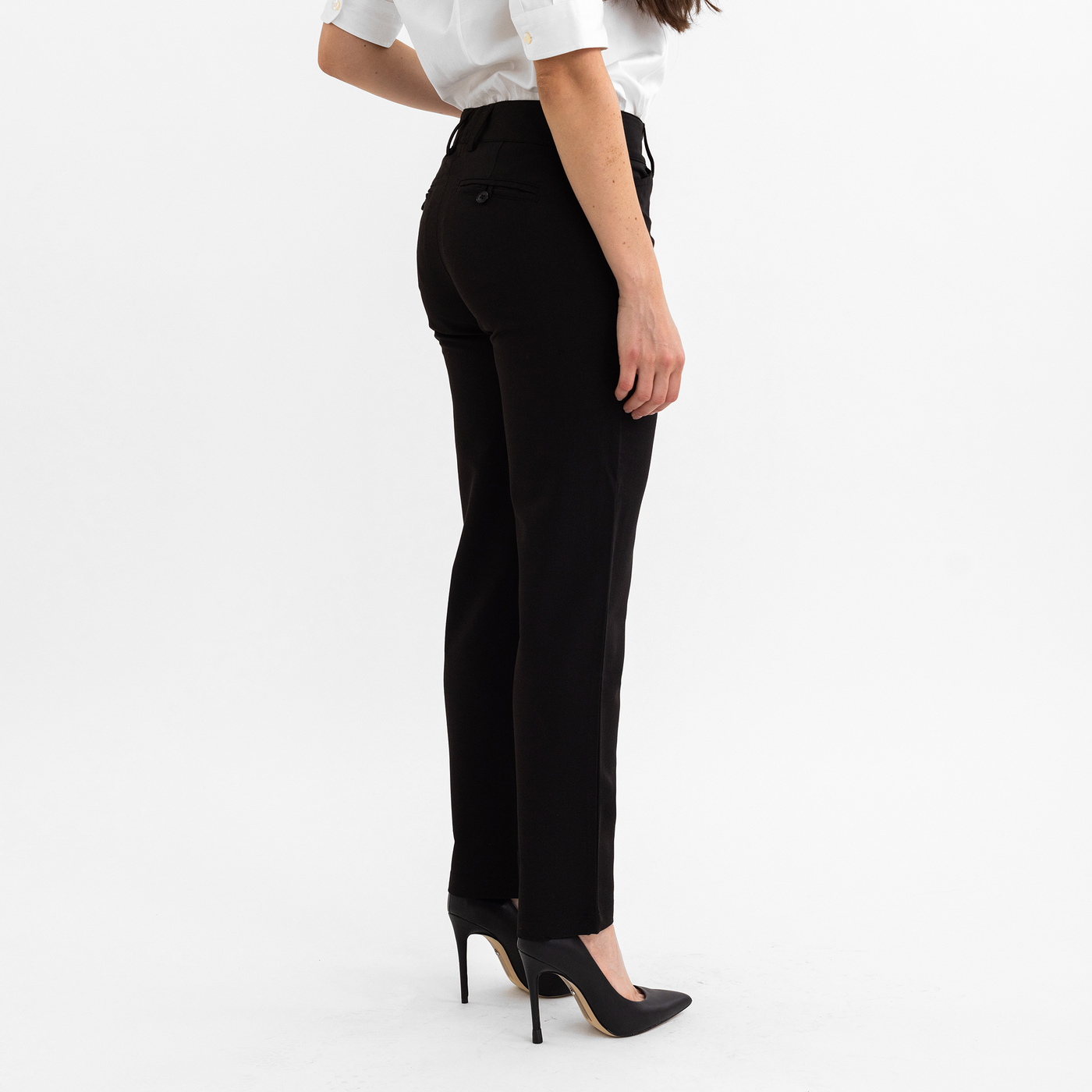 Women's Black Tech Trouser