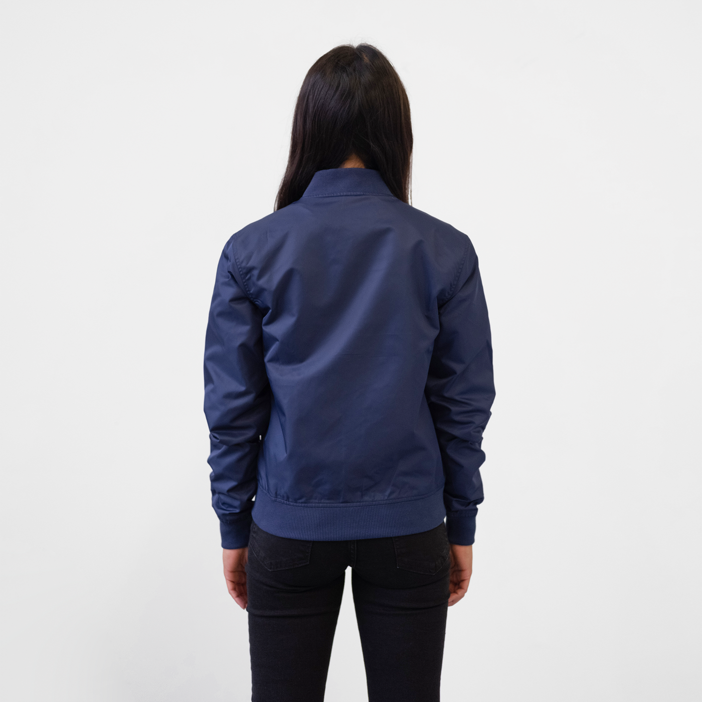 Women's Navy Bomber Jacket