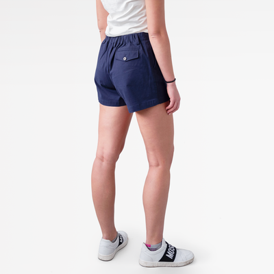 Women's Navy Twill Short